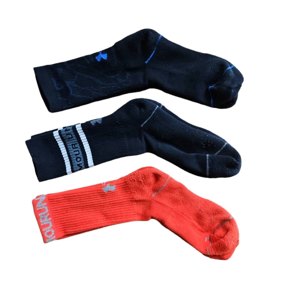 Under Armour • 3 Pairs of Boys Socks